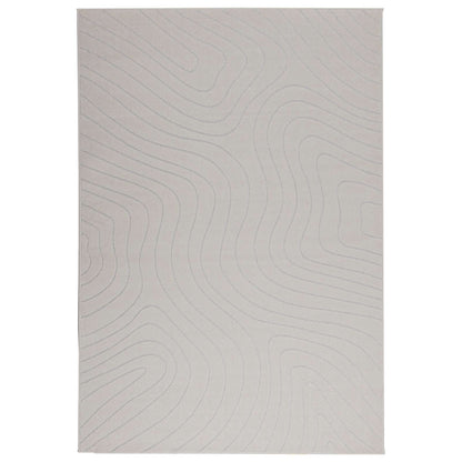 vidaXL Area Rugs Rectangular PALMERAS Cream 200 x 140 cm Polyester
