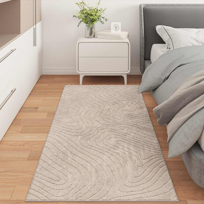 vidaXL Indoor and Outdoor Rug PALMERAS Beige 80 x 150 cm Polyester