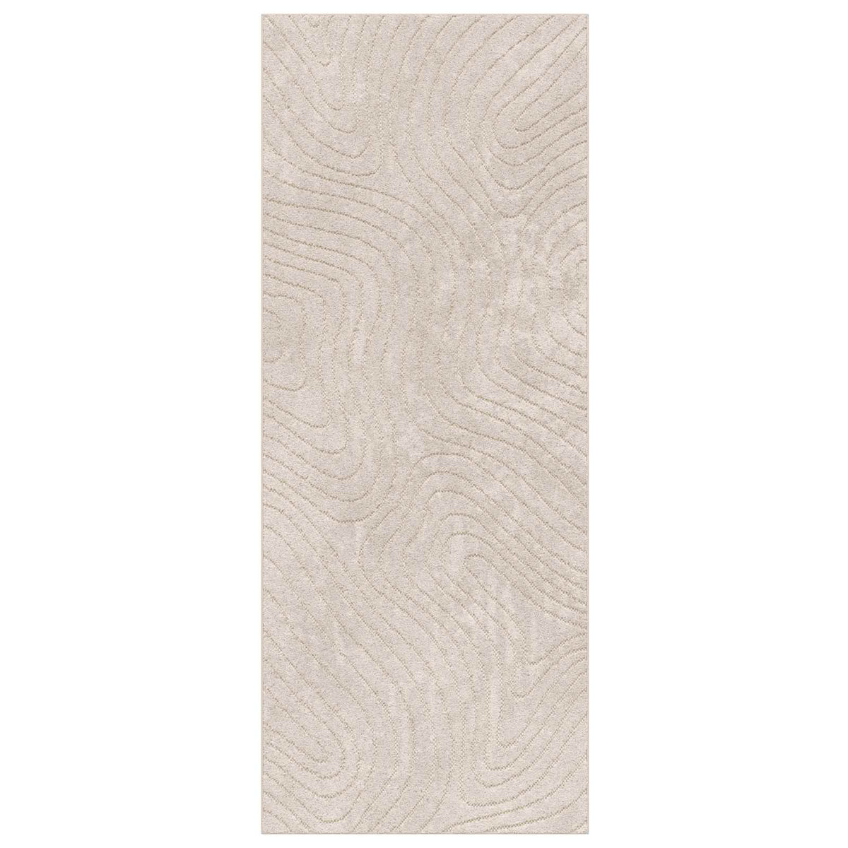 vidaXL Indoor and Outdoor Rug PALMERAS Beige 80 x 150 cm Polyester