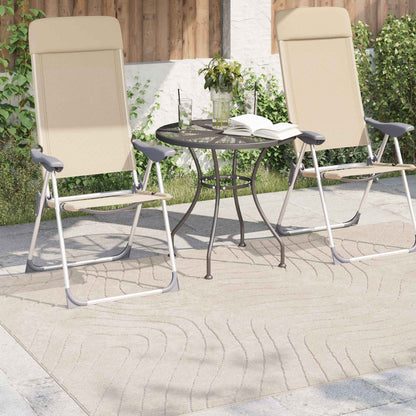 vidaXL Area Rugs Rectangular PALMERAS Beige 120 x 170 cm Polyester