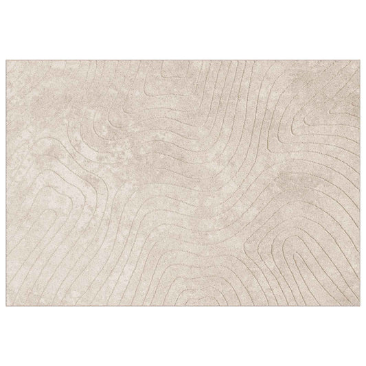 vidaXL Area Rugs Rectangular PALMERAS Beige 160 x 230 cm Polyester