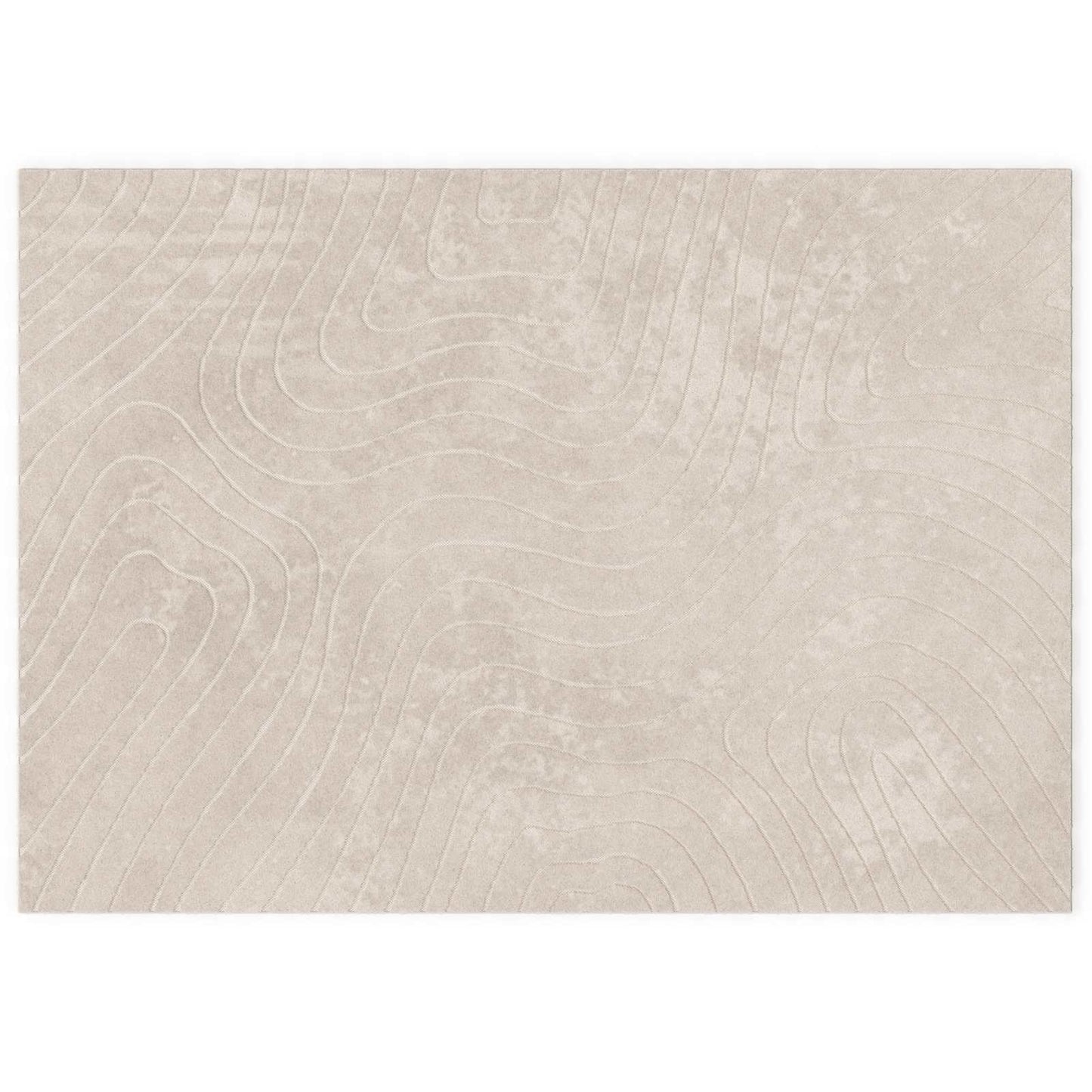 vidaXL Area Rugs Rectangular PALMERAS Beige 200 x 280 cm Polyester