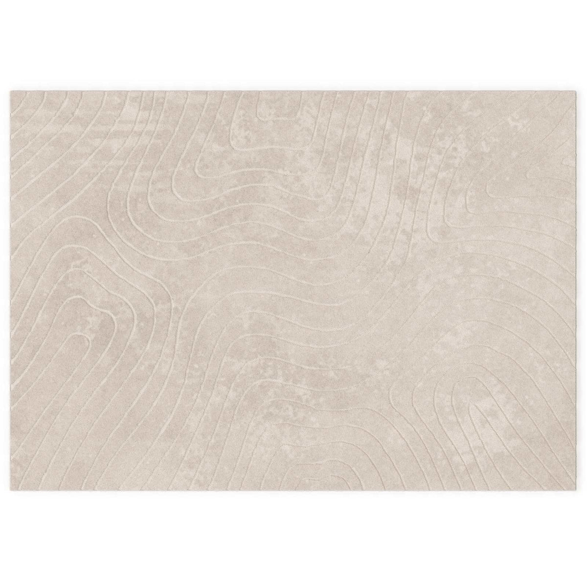 vidaXL Indoor and Outdoor Rug PALMERAS Beige 240 x 340 cm Polyester