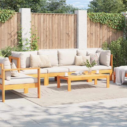 vidaXL Indoor and Outdoor Rug PALMERAS Beige 240 x 240 cm Polyester