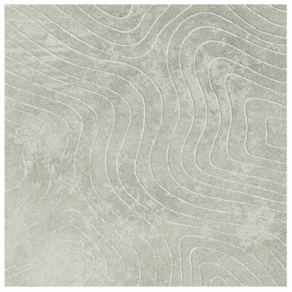 vidaXL Area Rugs Square PALMERAS Green 120 x 120 cm Polyester