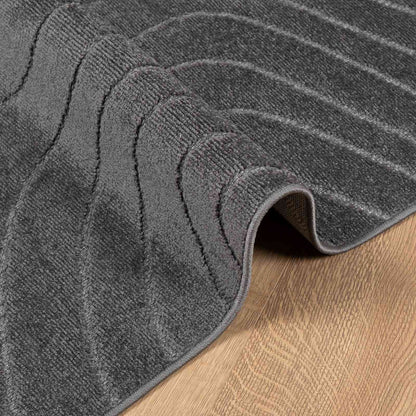 vidaXL Area Rugs Rectangular PALMERAS Anthracite 200 x 140 cm