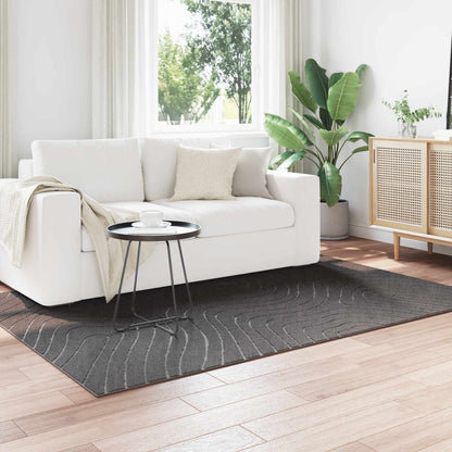 vidaXL Area Rugs Rectangular PALMERAS Anthracite 200 x 140 cm