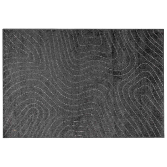 vidaXL Area Rugs Rectangular PALMERAS Anthracite 230 x 160 cm