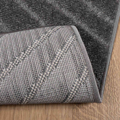 vidaXL Area Rugs Rectangular PALMERAS Anthracite 340 x 240 cm