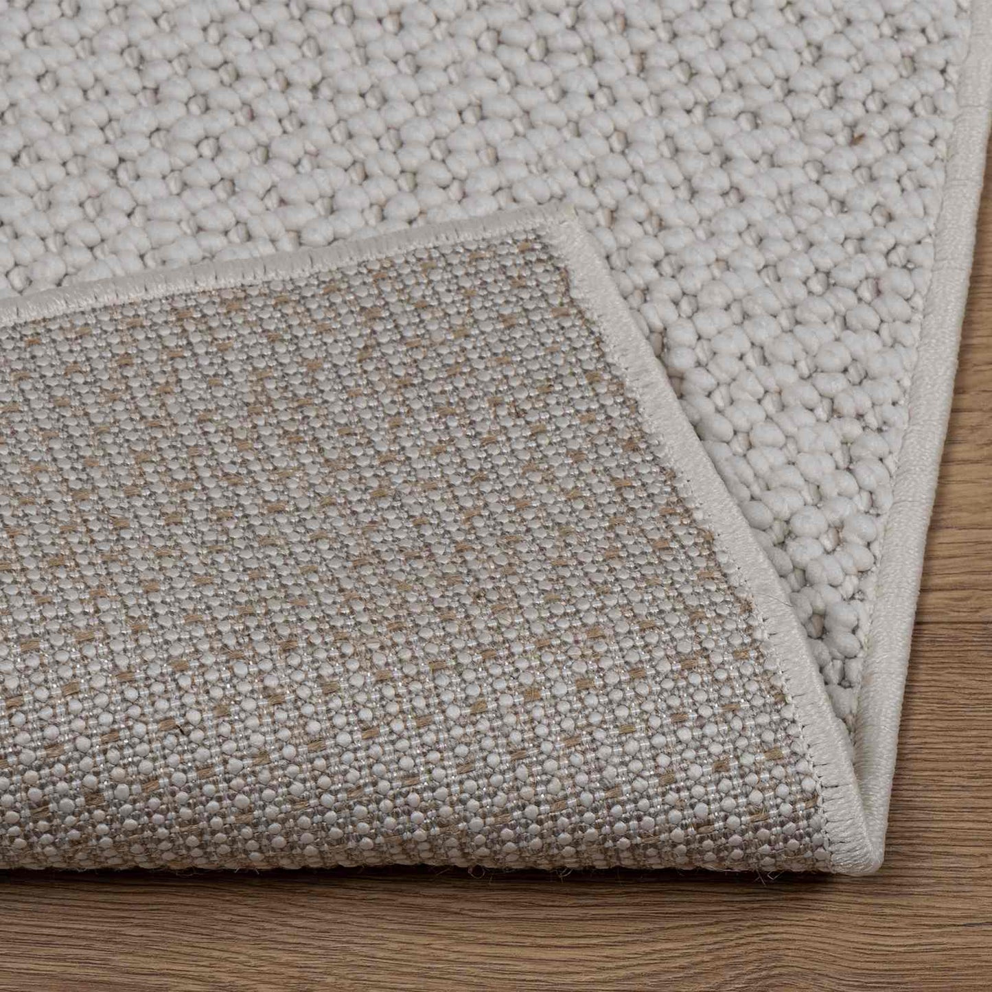 vidaXL Area Rugs Rectangular LUGO Cream 170 x 120 cm Polyester