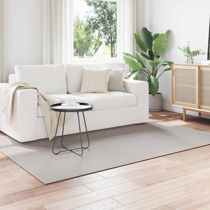vidaXL Area Rugs Rectangular LUGO Cream 170 x 120 cm Polyester