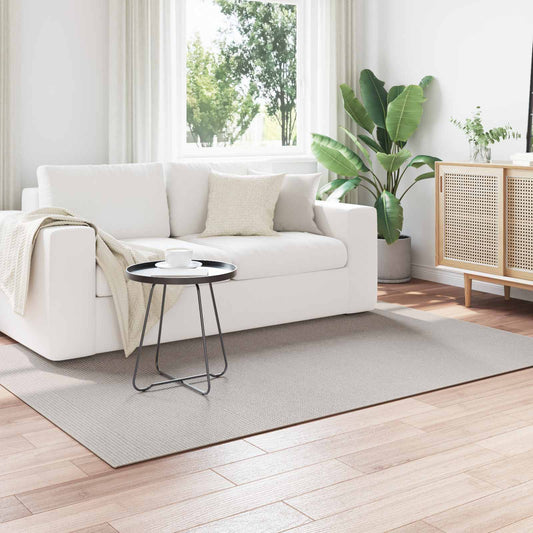 vidaXL Area Rugs Rectangular LUGO Cream 200 x 140 cm Polyester