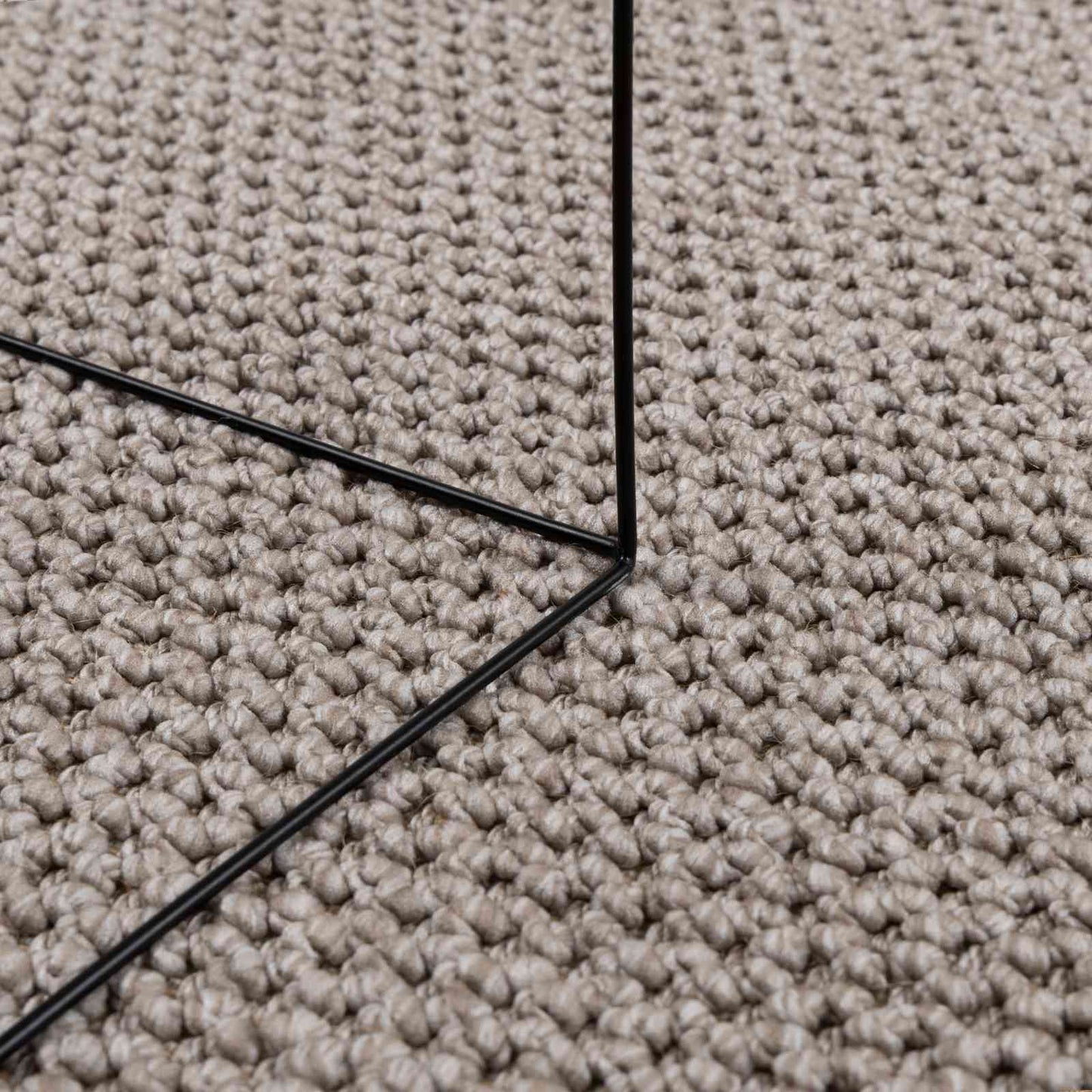 vidaXL Area Rugs Rectangular LUGO Taupe 80 x 200 cm Polyester