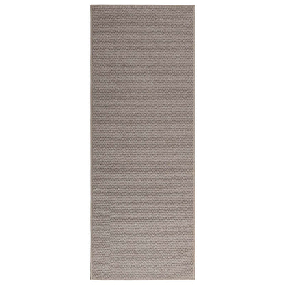vidaXL Area Rugs Rectangular LUGO Taupe 80 x 200 cm Polyester