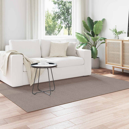 vidaXL Area Rugs Rectangular LUGO Taupe 140 x 200 cm Polyester