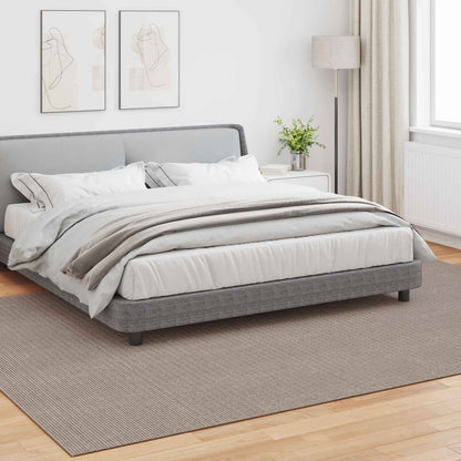 vidaXL Area Rugs Rectangular LUGO Taupe 240 x 340 cm Polyester