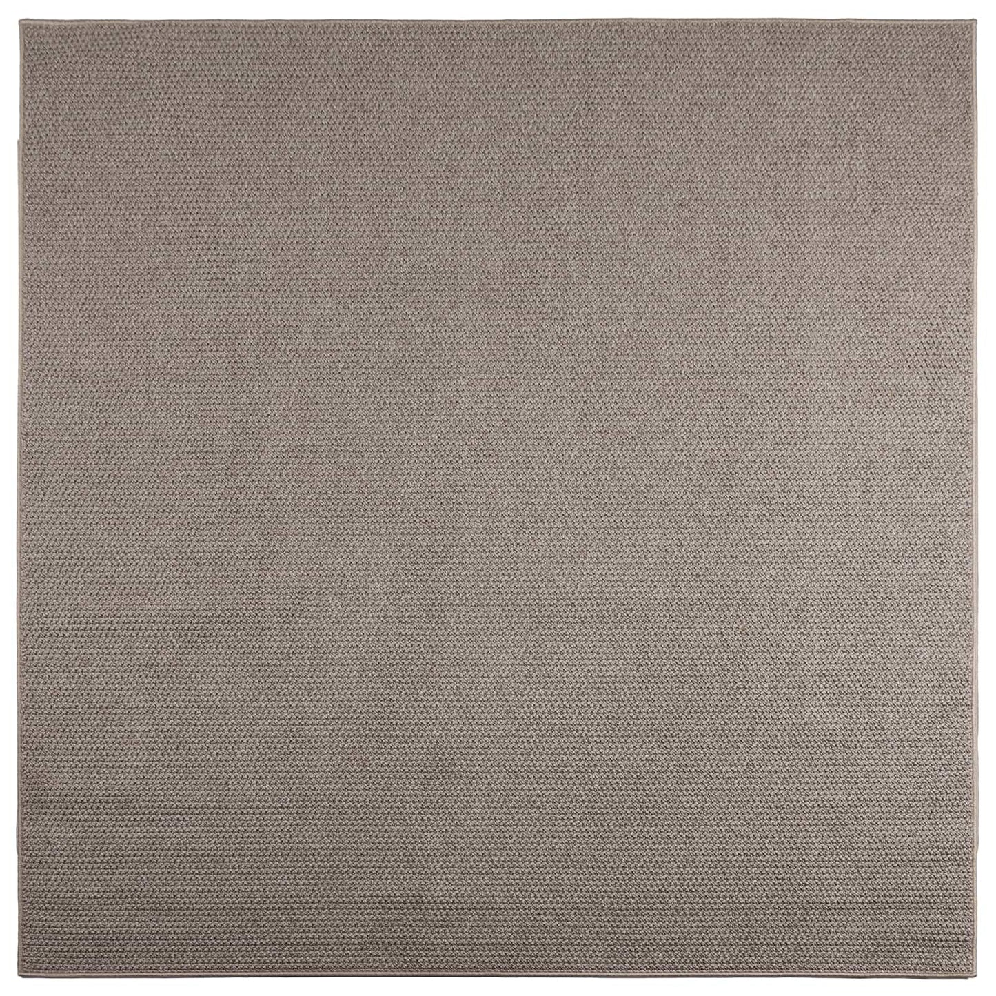 vidaXL Area Rugs Square LUGO Taupe 200 x 200 cm Polyester