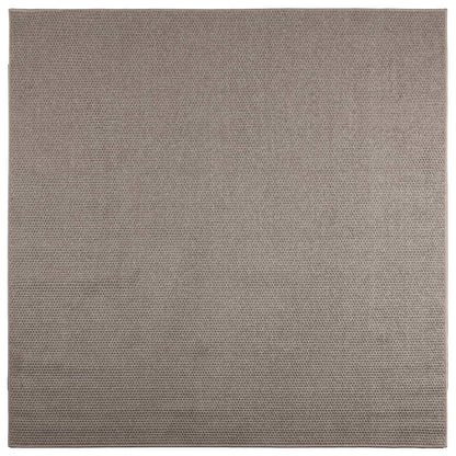 vidaXL Area Rugs Square LUGO Taupe 240 x 240 cm Polyester