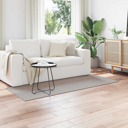 vidaXL Area Rugs Rectangular LUGO Cream and Taupe 150 x 80 cm