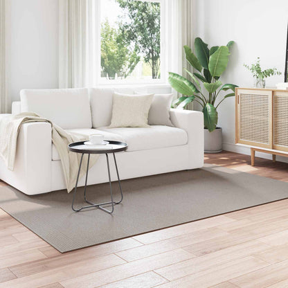 vidaXL Area Rugs LUGO Cream and Taupe 120 x 170 cm Polyester
