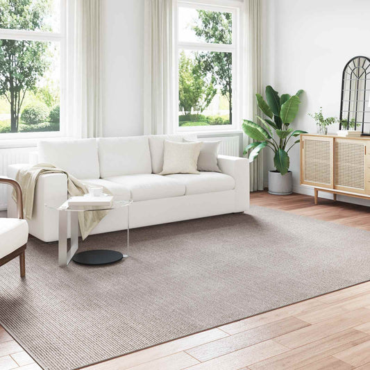 vidaXL Area Rugs LUGO Cream and Taupe 280 x 200 cm Polyester