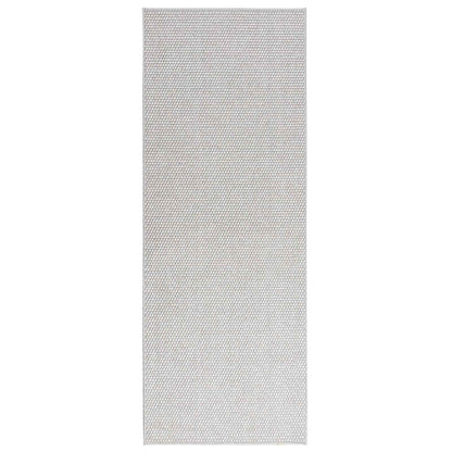 vidaXL Area Rugs Rectangular LUGO Cream and Grey 80 x 200 cm Polyester