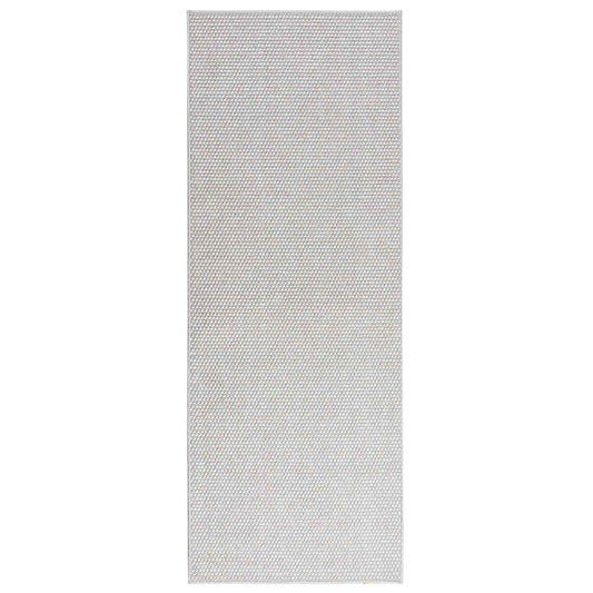 vidaXL Area Rugs Rectangular LUGO Cream and Grey 80 x 200 cm Polyester