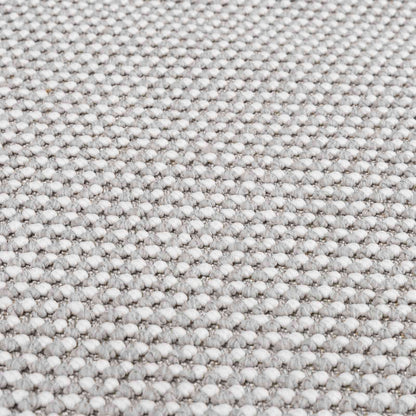vidaXL Area Rugs Square LUGO Cream and Grey 200 x 200 cm Polyester