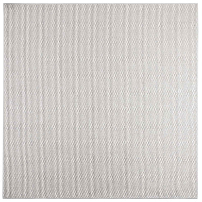 vidaXL Area Rugs Square LUGO Cream and Grey 200 x 200 cm Polyester