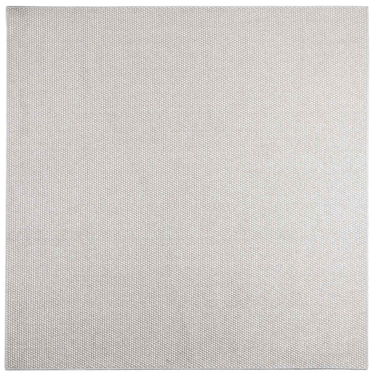 vidaXL Area Rugs Square LUGO Cream and Grey 200 x 200 cm Polyester