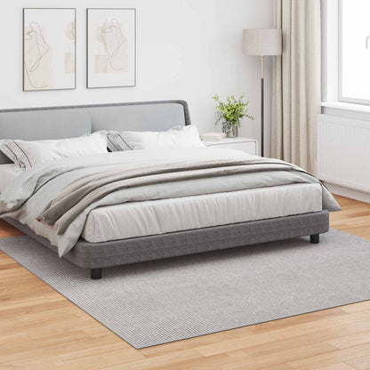 vidaXL Area Rugs Square LUGO Cream and Grey 240 x 240 cm Polyester