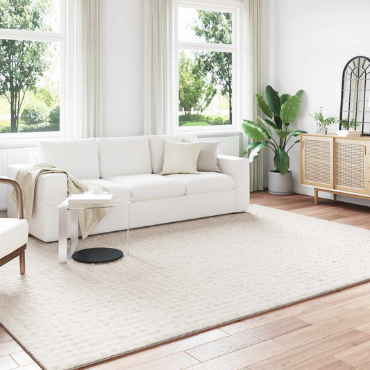 vidaXL Area Rugs Rectangular SIROLO Cream 280 x 200 cm Polyester