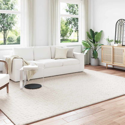 vidaXL Area Rugs Rectangular SIROLO Cream 340 x 240 cm Polyester
