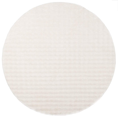 vidaXL Area Rugs Round SIROLO Cream Ø 200 CM Polyester
