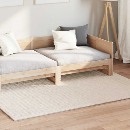 vidaXL Area Rugs Rectangular SIROLO Beige 230 x 160 cm Polyester
