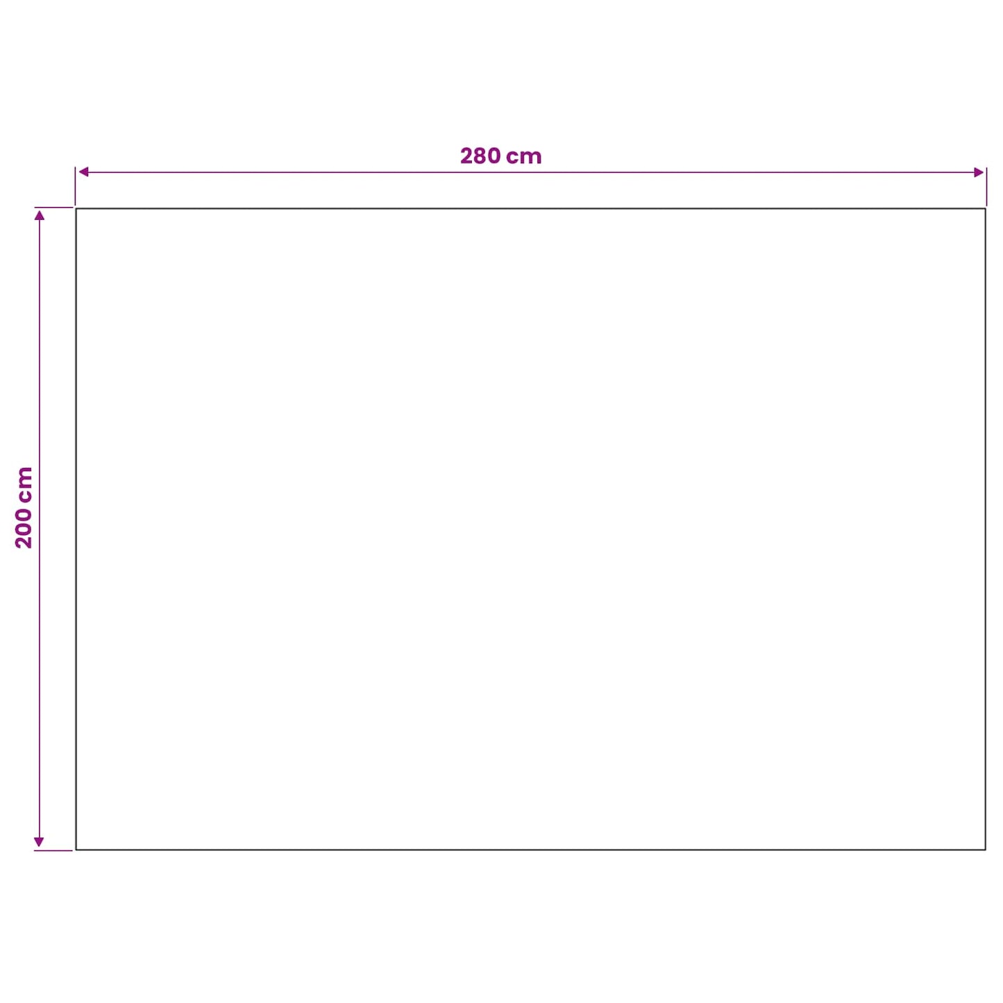 vidaXL Area Rugs Rectangular SIROLO Beige 280 x 200 cm Polyester