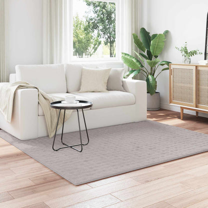 vidaXL Area Rugs Square SIROLO Sand 200 x 200 cm Polyester