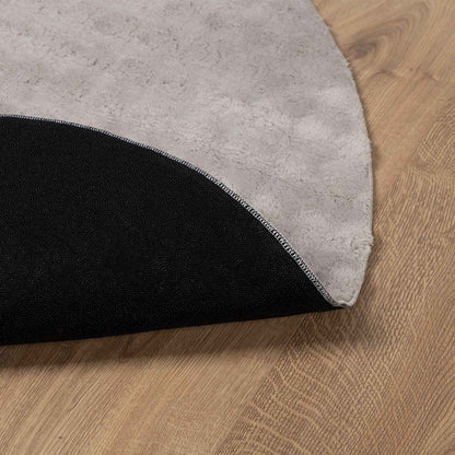 vidaXL Area Rugs Round SIROLO Sand Ø 160 CM Polyester
