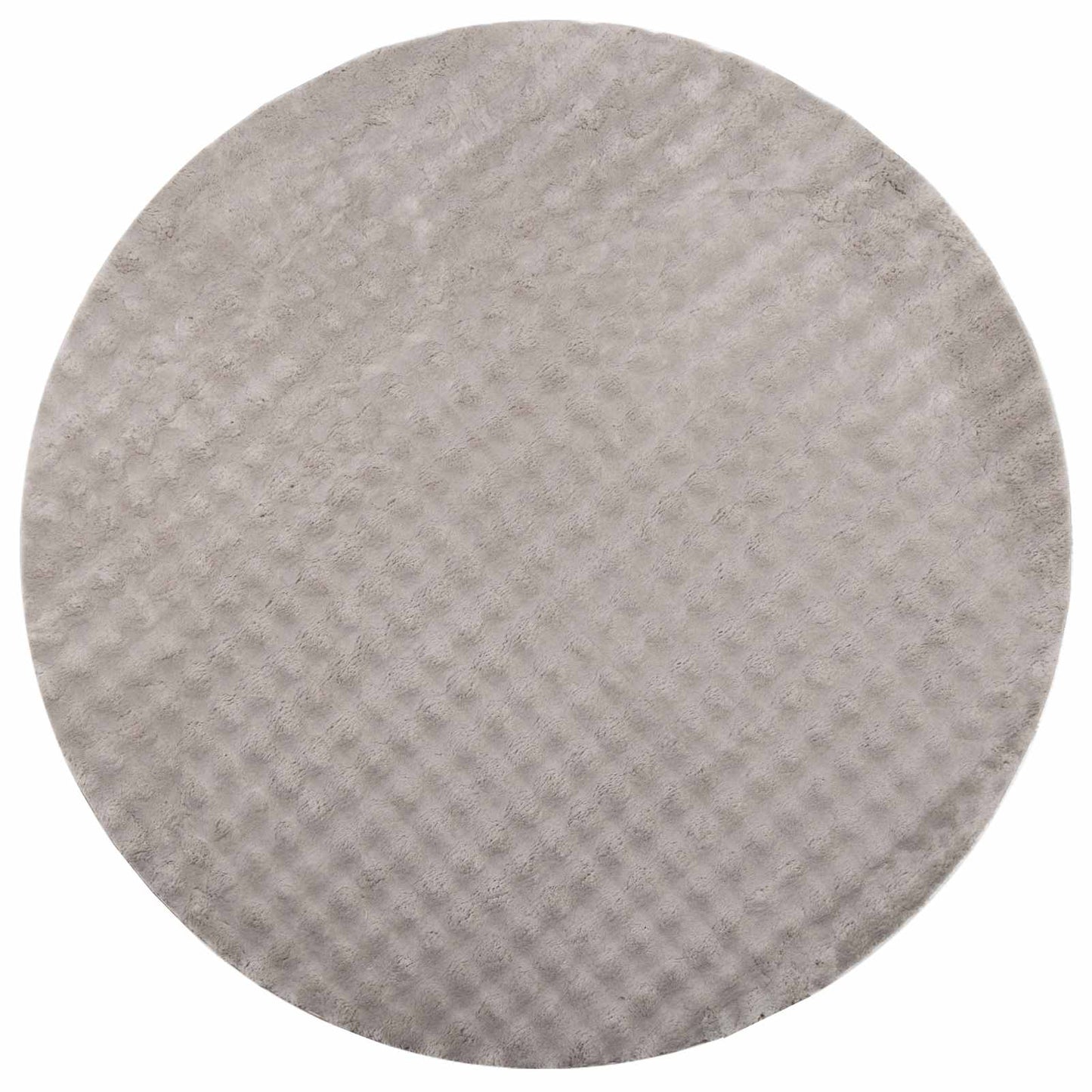 vidaXL Area Rugs Round SIROLO Sand Ø 160 CM Polyester