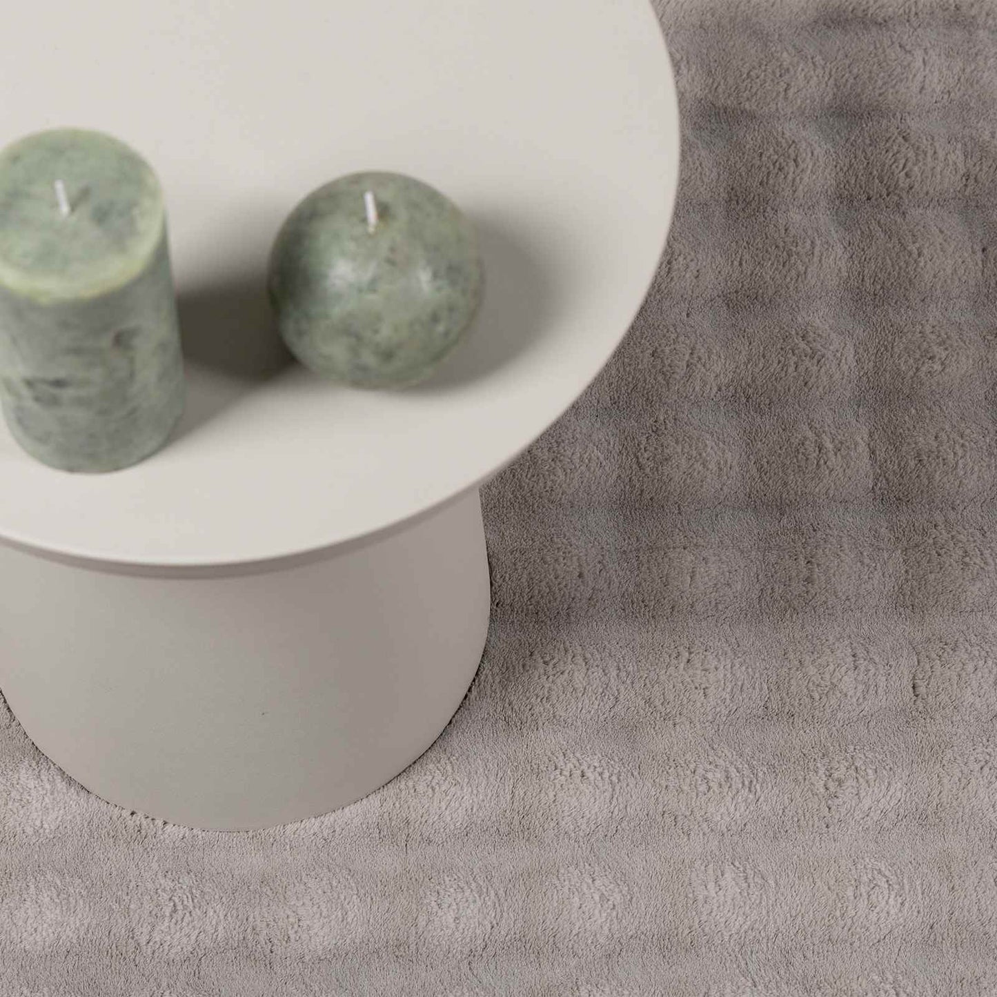 vidaXL Area Rugs Round SIROLO Sand Ø 200 CM Polyester