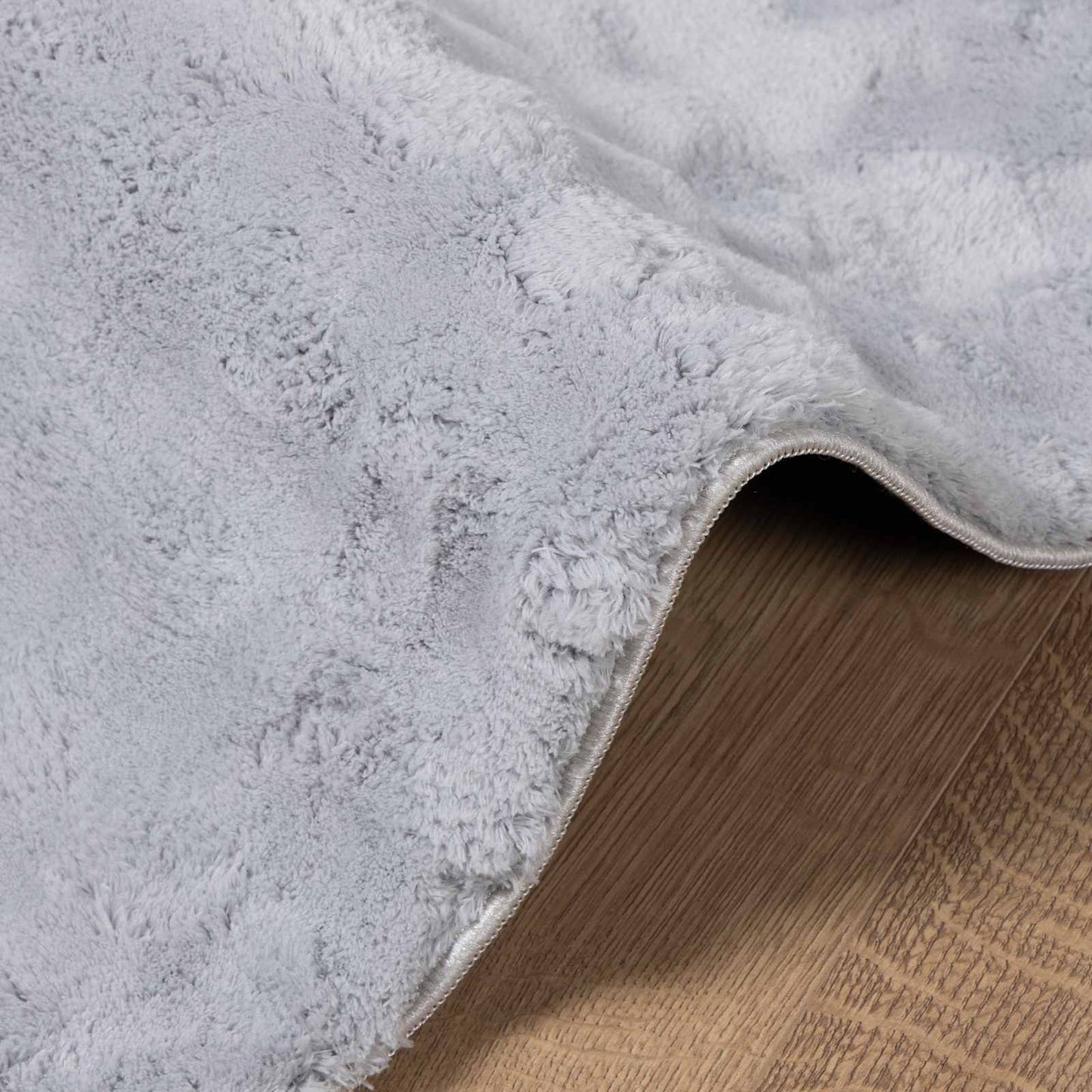 vidaXL Area Rugs Square SIROLO Grey 120 x 120 cm Polyester