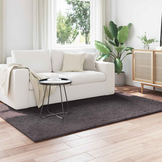 vidaXL Area Rugs Rectangular SIROLO Anthracite 230 x 160 cm Polyester