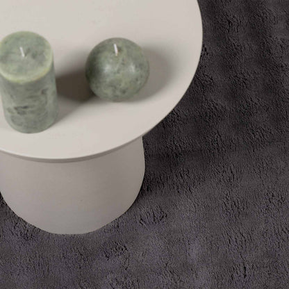 vidaXL Area Rugs Round SIROLO Anthracite Ø 200 CM Polyester