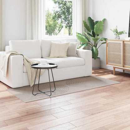 vidaXL Area Rugs Rectangular GALATI Cream 150 x 80 cm Polyester