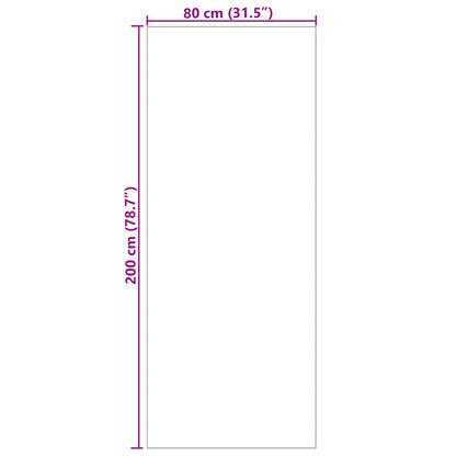 vidaXL Area Rugs Rectangular GALATI Beige 200 x 80 cm Polyester