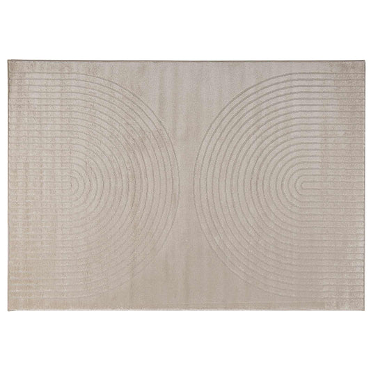 vidaXL Area Rugs Rectangular GALATI Beige 200 x 140 cm Polyester