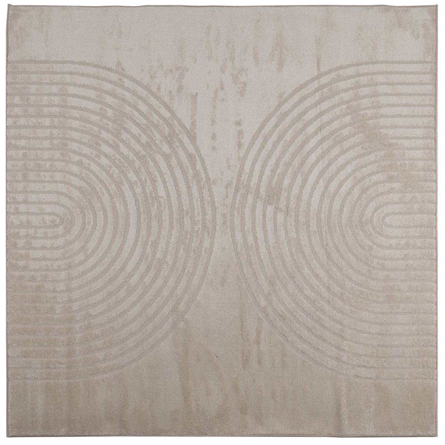 vidaXL Area Rugs Square GALATI Beige 200 x 200 cm Polyester