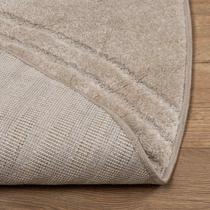 vidaXL Area Rugs Round GALATI Beige Ø 160 CM Polyester