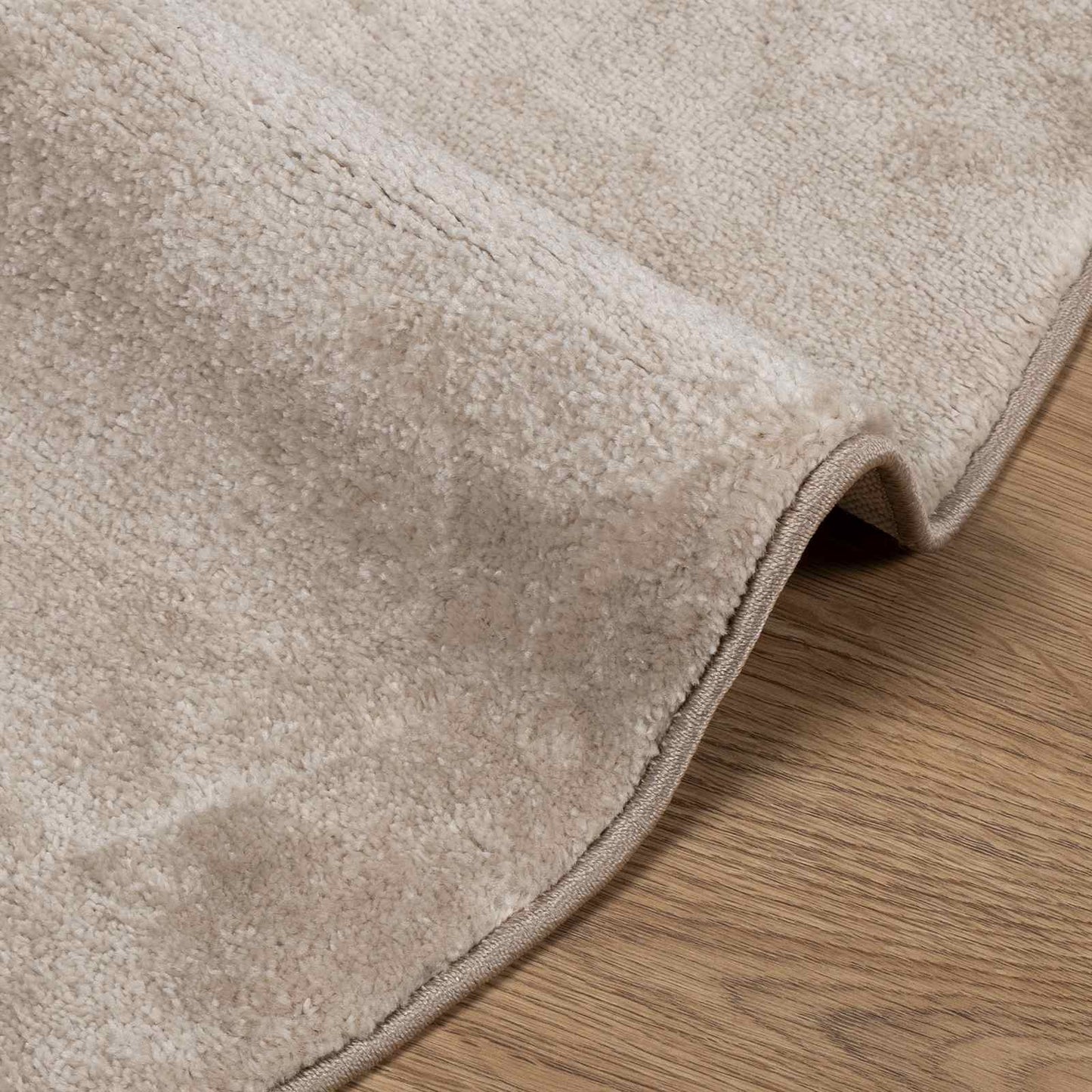 vidaXL Area Rugs Round GALATI Beige Ø 160 CM Polyester