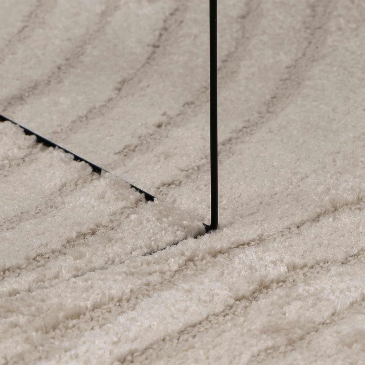 vidaXL Area Rugs Round GALATI Beige Ø 160 CM Polyester
